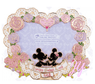 東京ディズニーリゾート バレンタインナイト15限定 ミッキーとミニーのフォトスタンド 写真たて が購入できます ディズニー 限定グッズ情報ブログ